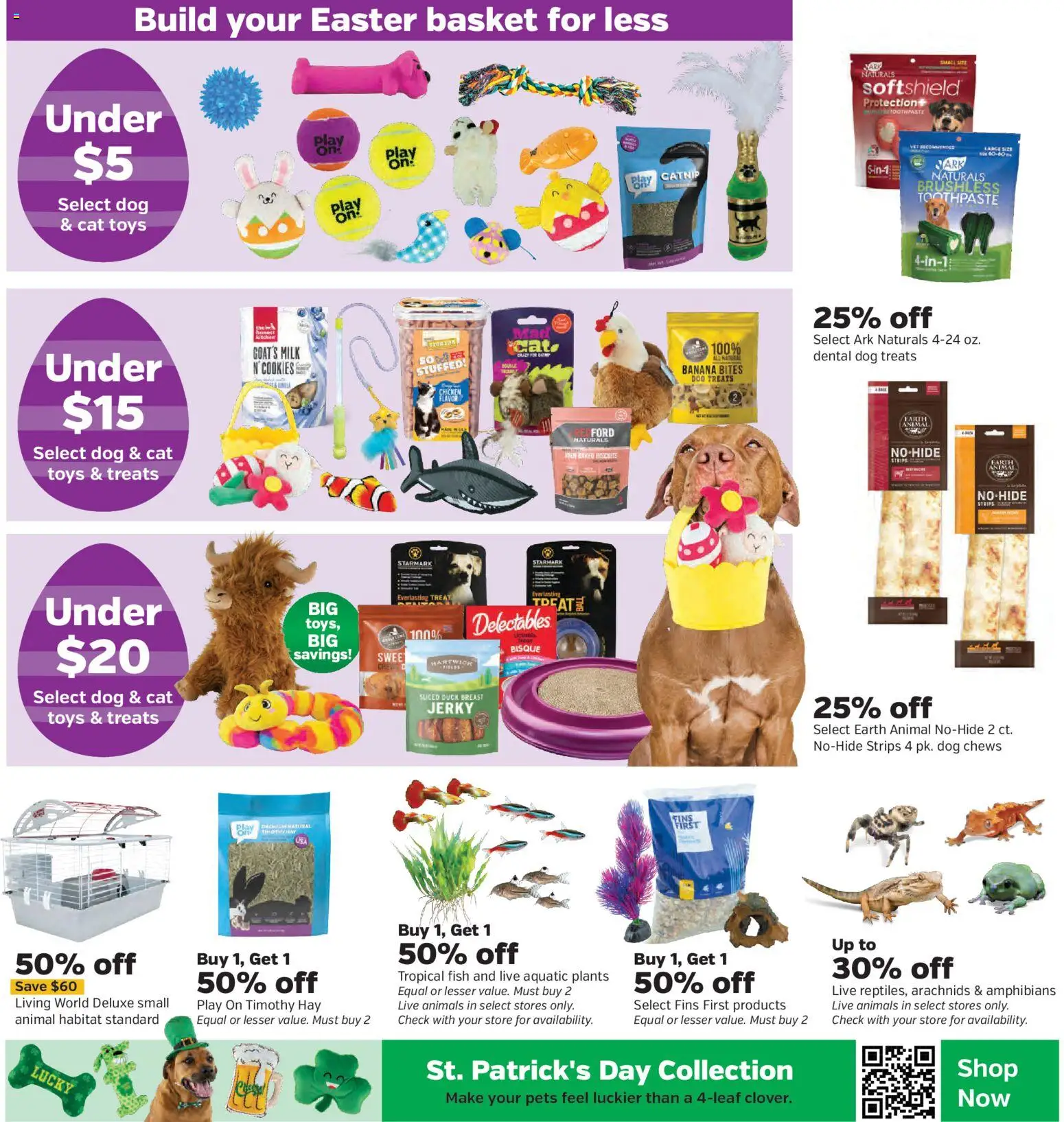 Pet Supplies Plus Weekly Ad - valid from 02.02.2026 | Page: 3 | Products: Basket, Toothpaste, Fish, Oven