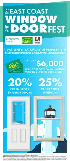 Preview of Kent flyer - NB from shop Kent valid from 04.09.2025
