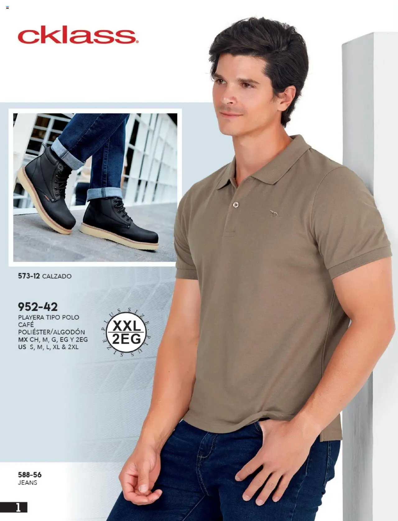 Nuevas ofertas de Cklass válidas en toda la República Mexicana desde el 14.07.2025. ¡Encuentra las mejores ofertas en Cklass catálogo Ropa Caballero! | Página: 2 | Productos: Café, Playera
