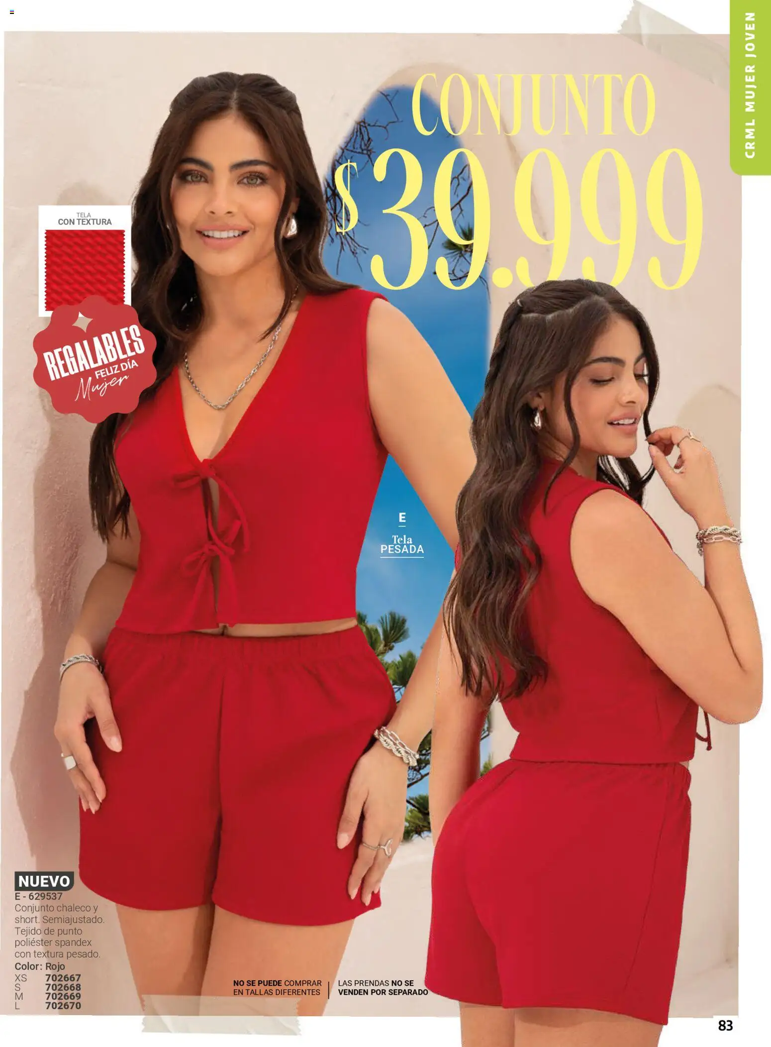 Carmel revista - valida desde el 01.04.2026 | Página: 83 | Productos: Conjunto, Chaleco