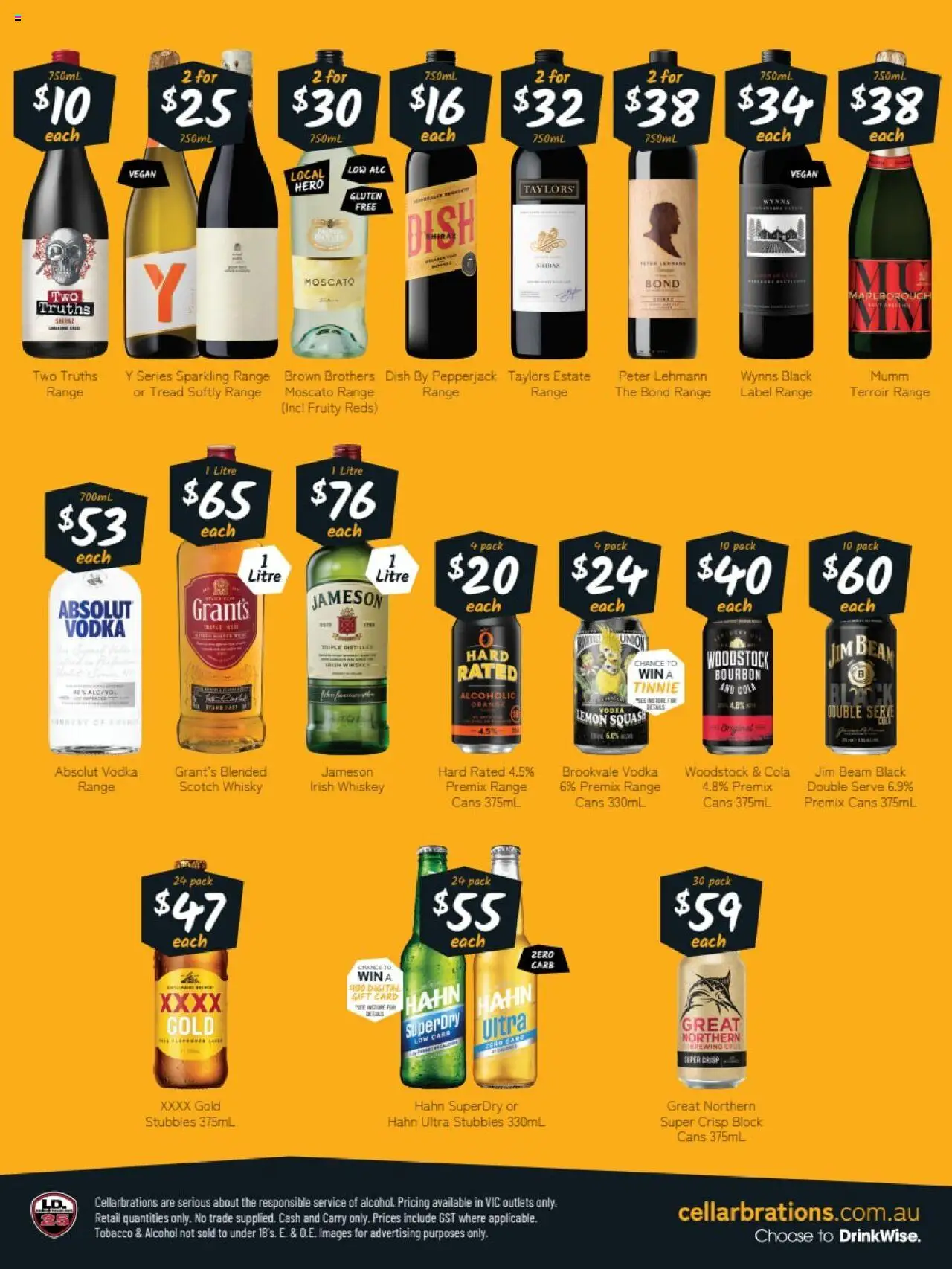 Cellarbrations catalogue - valid from 08.09.2025 | Page: 2 | Products: Bourbon, Lemon, Scotch, Squash