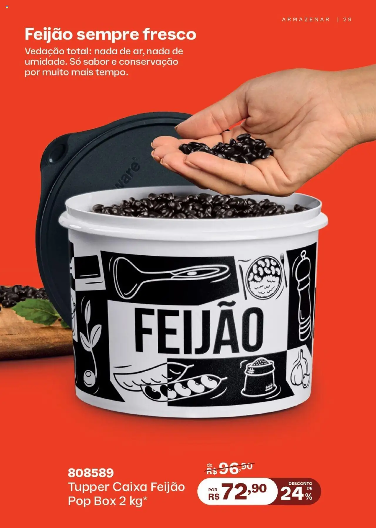 Tupperware Folheto - válido de 01.09.2025 | Página: 29 | Produtos: Feijão, Caixa
