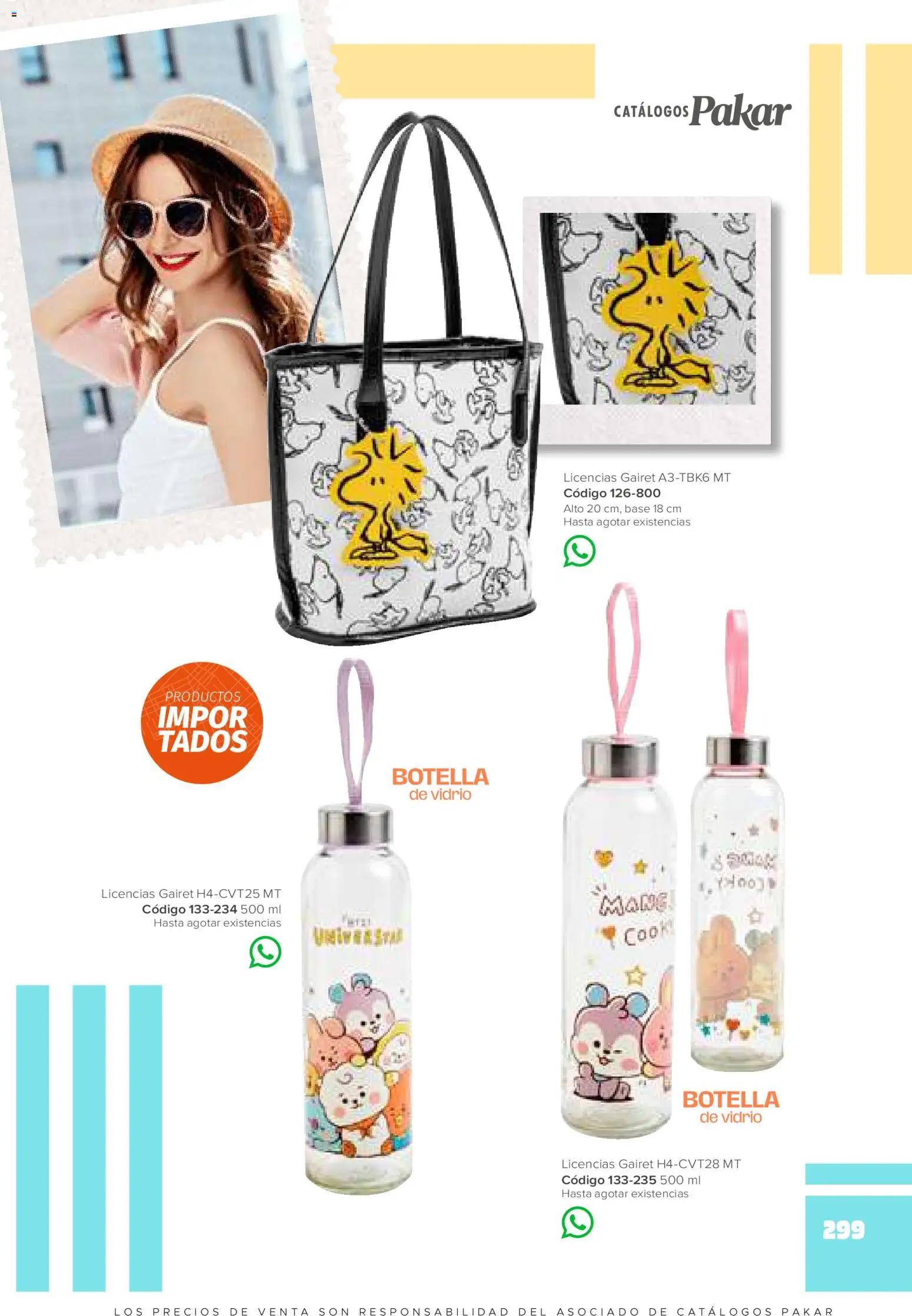 Nuevas ofertas de SC Pakar válidas en toda la República Mexicana desde el 30.01.2026. ¡Encuentra las mejores ofertas en SC Pakar catálogo Casual! | Página: 299 | Productos: Botella