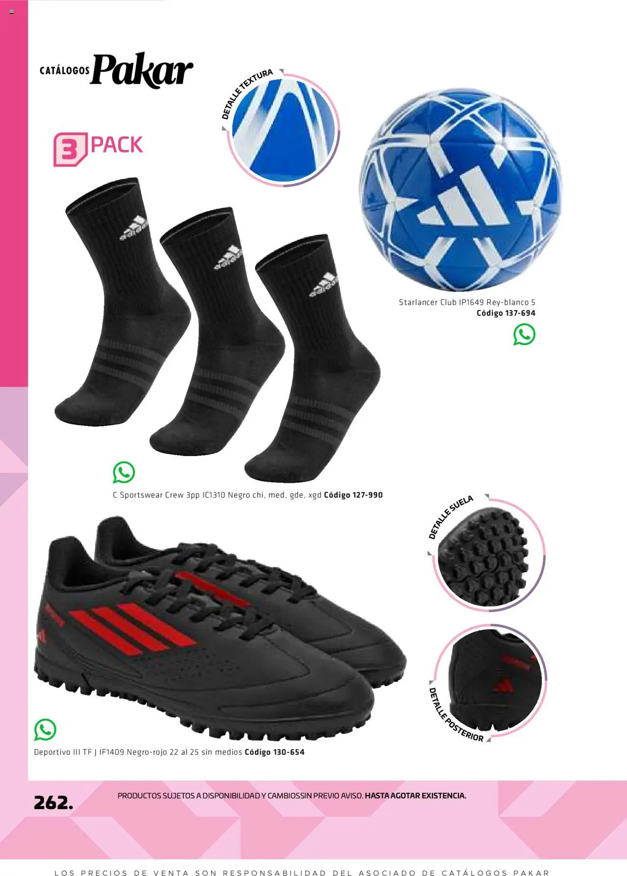 Nuevas ofertas de SC Pakar válidas en toda la República Mexicana desde el 29.08.2025. ¡Encuentra las mejores ofertas en SC Pakar - Catálogo Otoño Women! | Página: 262