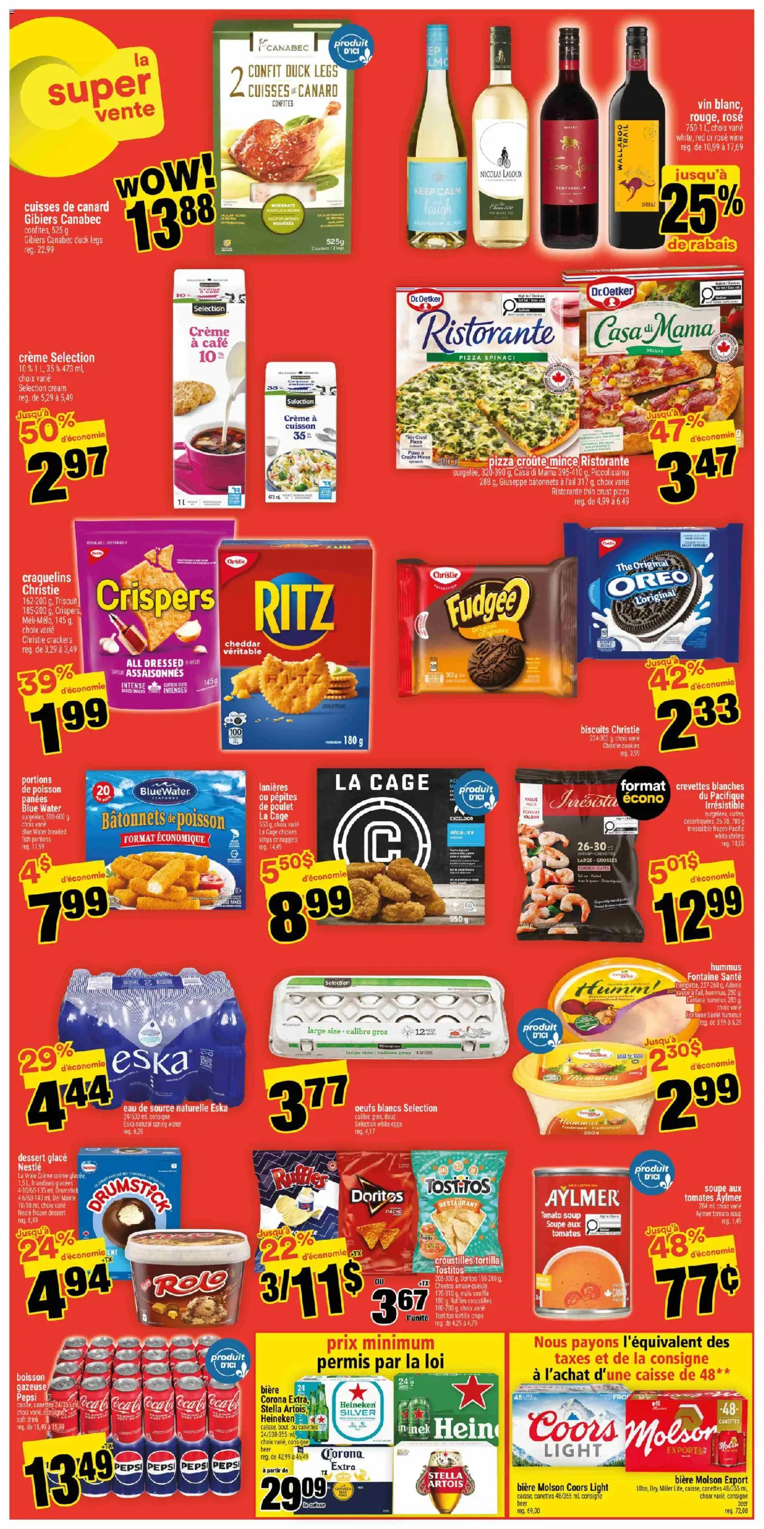Super C flyer valid from 26.03.2026 | Page: 2 | Products: Chips, Cream, Beer, Chicken