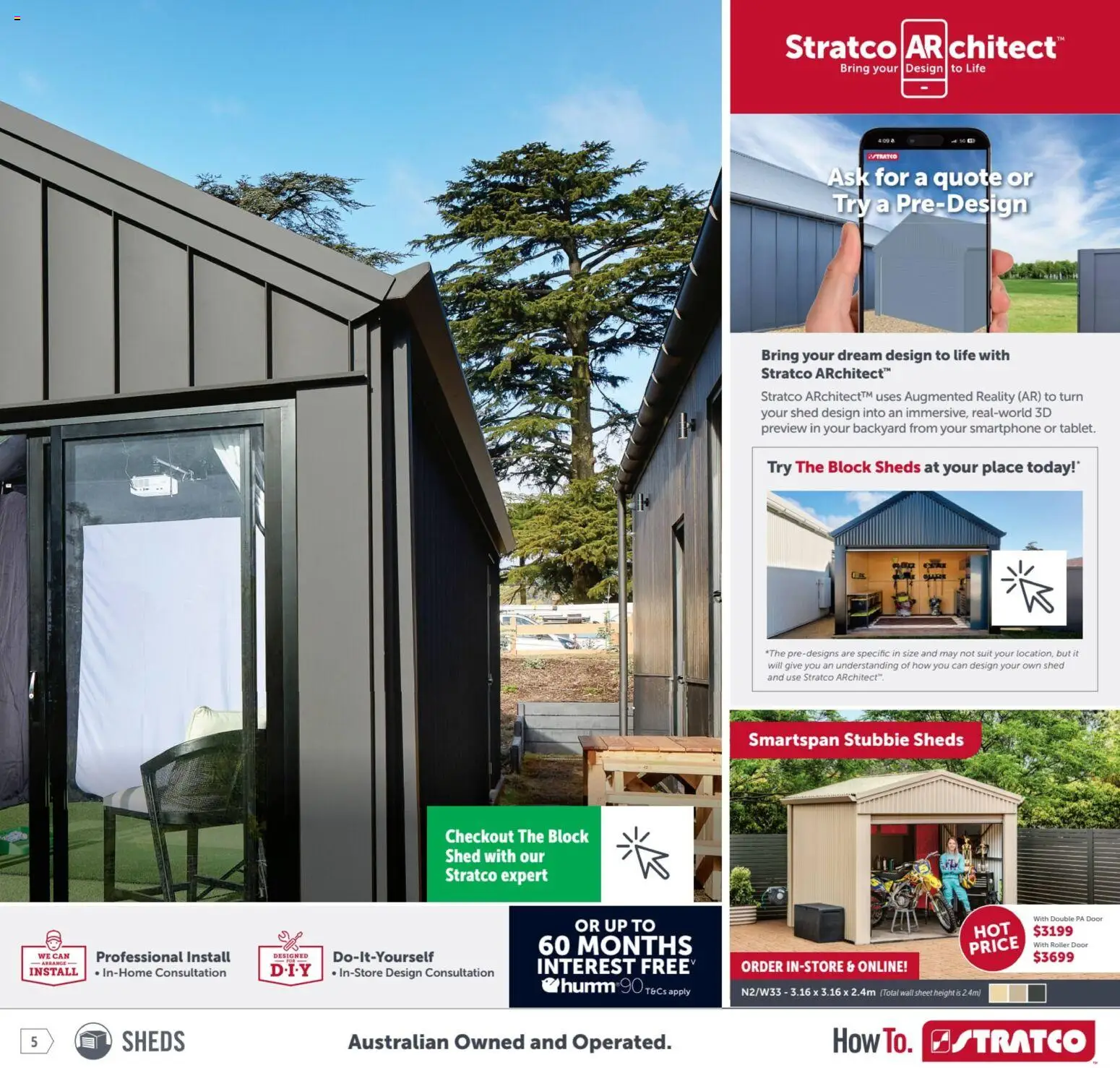 Stratco catalogue - valid from 12.12.2025 | Page: 5 | Products: Door, Shed, Suit, Smartphone
