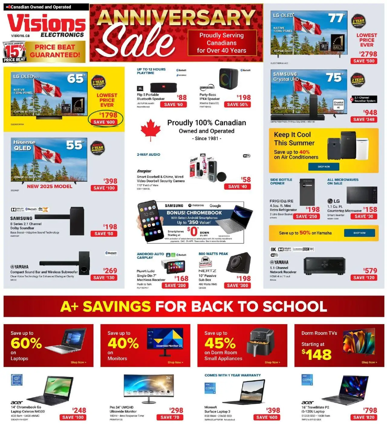 Visions flyer valid from 15.08.2025 | Page: 1
