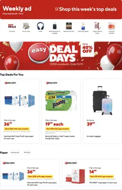 Preview of Staples weekly ads valid from 05.10.2025