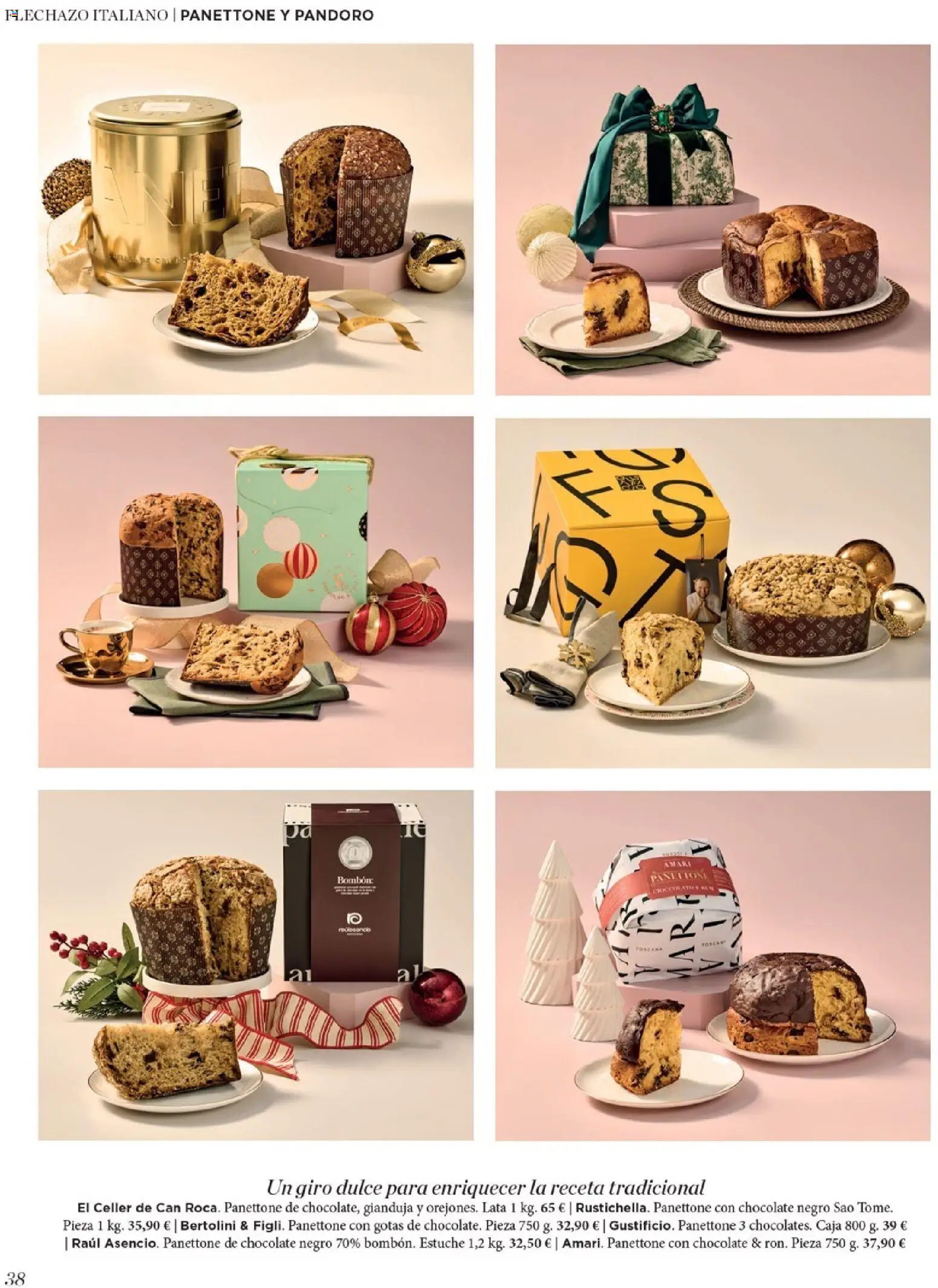 Nuevas ofertas de El Corte Inglés válidas en toda la República Mexicana desde el 19.11.2025. ¡Encuentra las mejores ofertas en El Corte Inglés catálogo El Placer De Regalar! | Página: 38 | Productos: Estuche, Chocolate, Caja