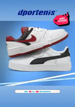 Vista previa de Dportenis - Hot Sale, nuevo folleto de la tienda, válido en México a partir del 11.08.2025