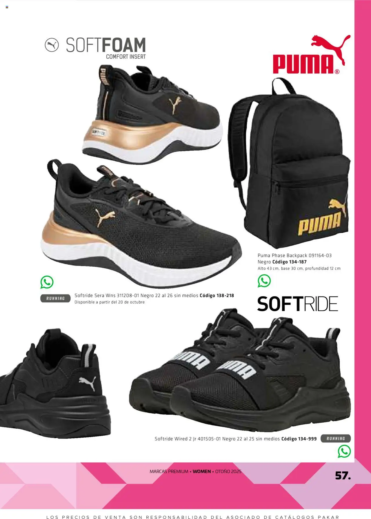 Nuevas ofertas de SC Pakar válidas en toda la República Mexicana desde el 29.08.2025. ¡Encuentra las mejores ofertas en SC Pakar - Catálogo Otoño Women! | Página: 57