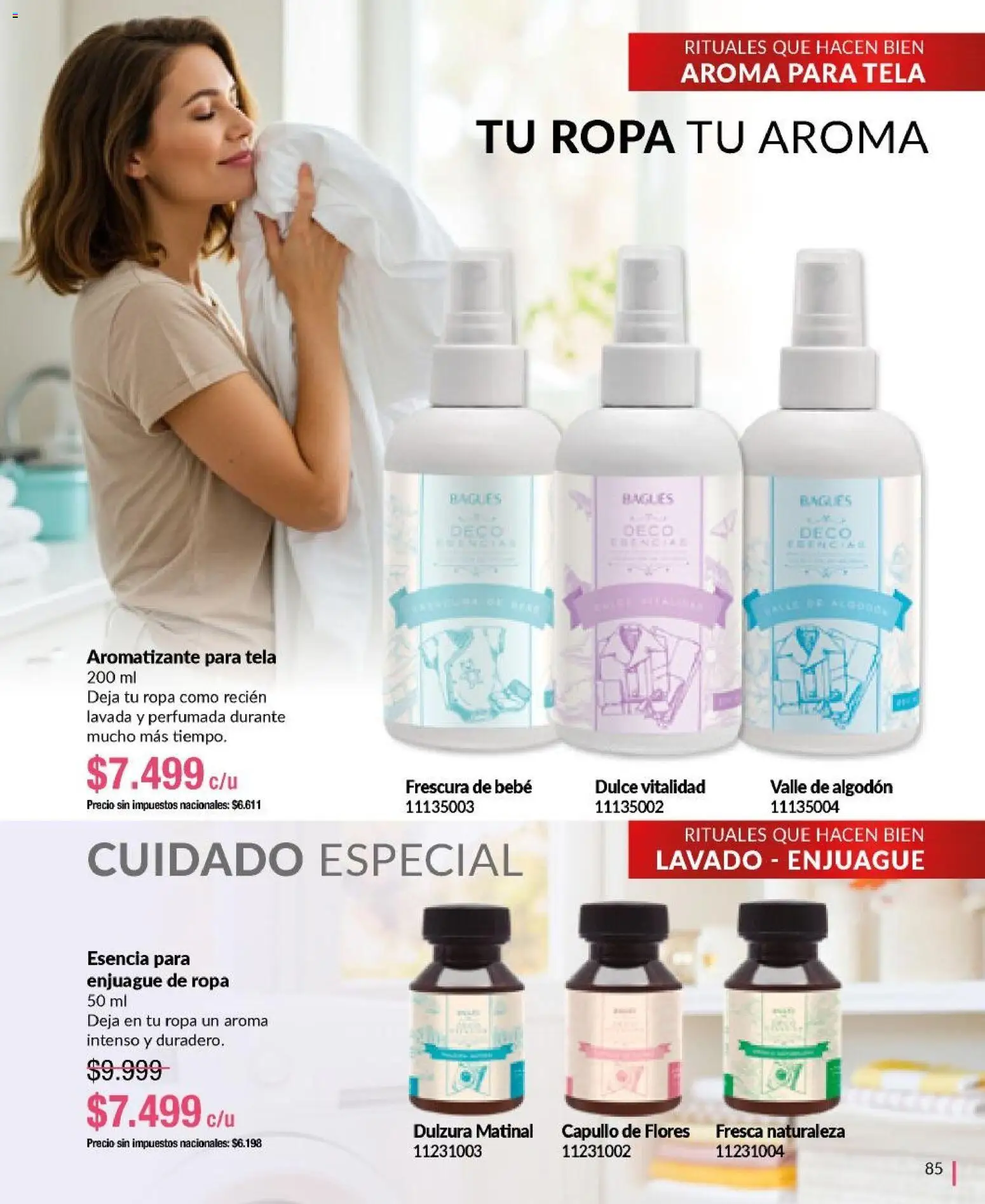 Bagués - Catálogo │ válido desde el 17.11.2025 | Página: 85 | Productos: Algodón, Ropa