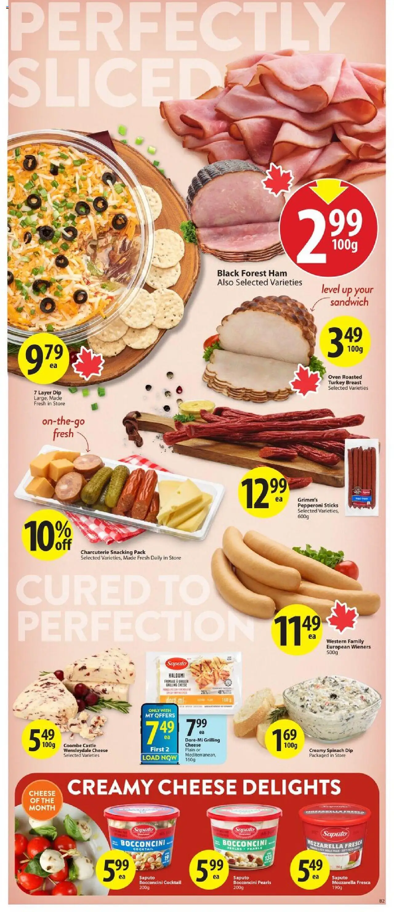 Save on foods flyer valid from 31.07.2025 | Page: 11 | Products: Turkey, Oven, Cheese, Ham