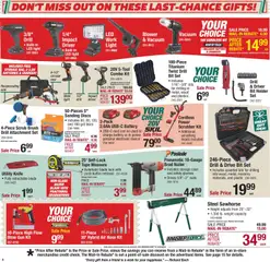 Preview of Menards weekly ads valid from 17.12.2025 | Page: 7 | Products: Pneumatic, Charger, Case, Gun