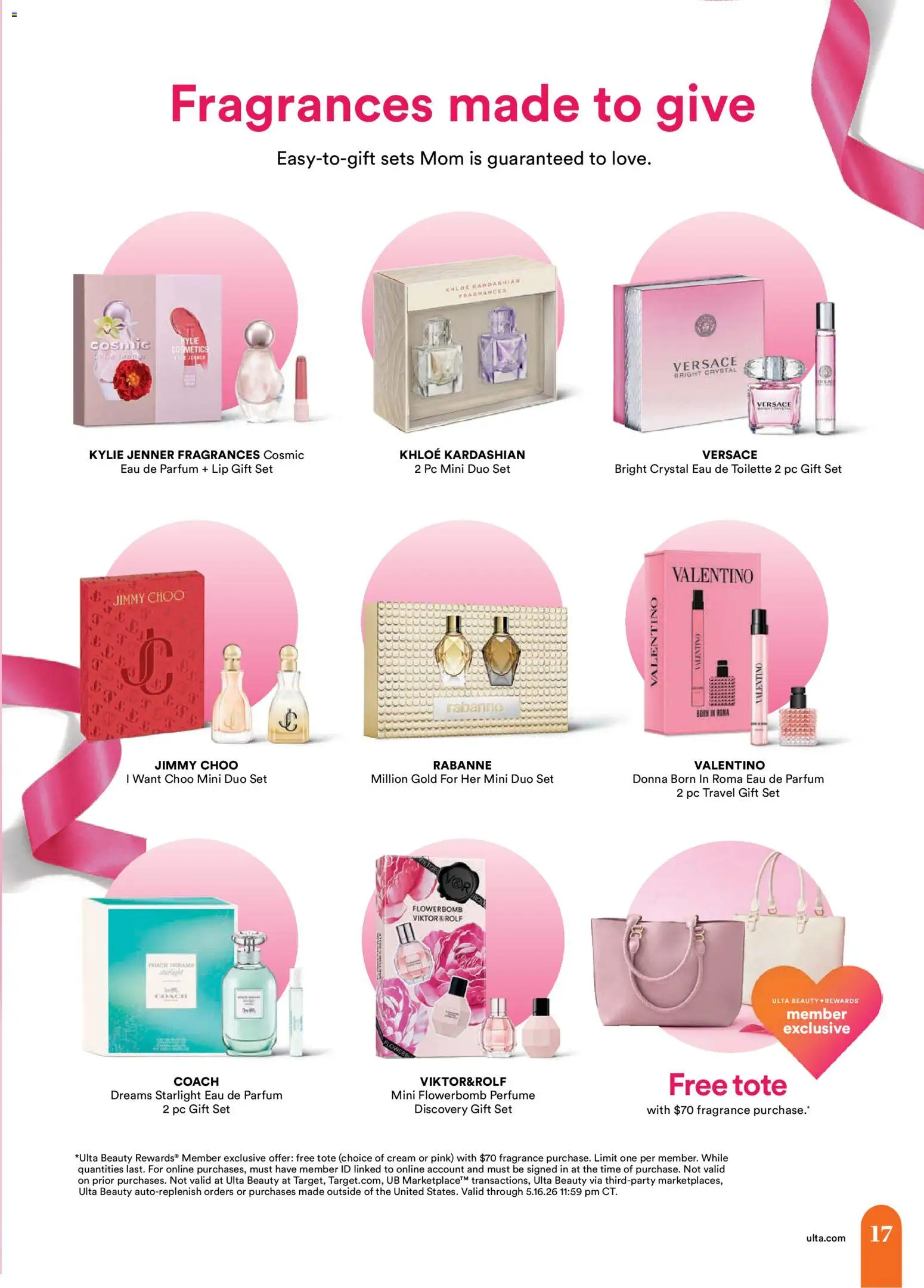 Ulta Beauty - 4.19.26 - 5.10.26 - valid from 19.04.2026 | Page: 17 | Products: Perfume, Eau de toilette, Cream, Pc