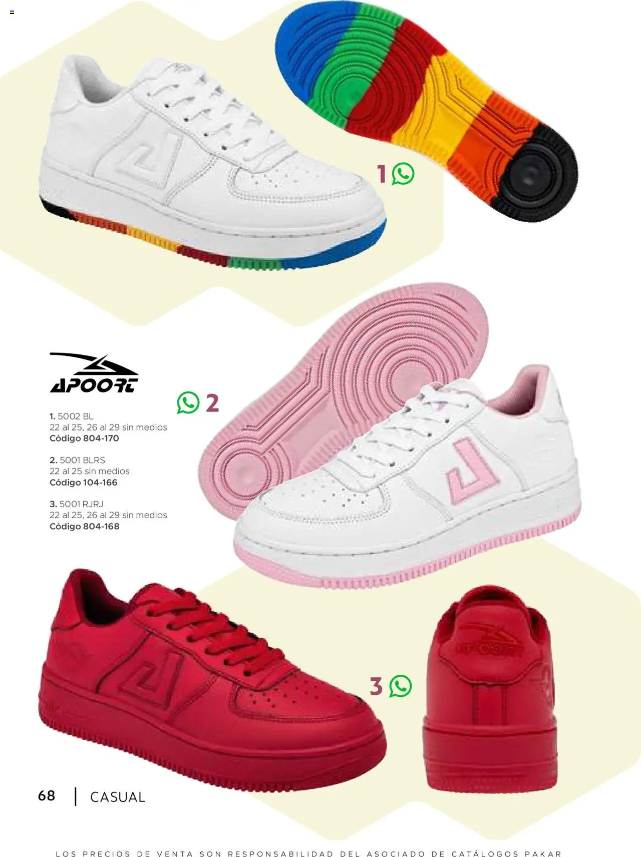 Nuevas ofertas de SC Pakar válidas en toda la República Mexicana desde el 24.07.2025. ¡Encuentra las mejores ofertas en SC Pakar - Catálogo Casual otoño / invierno! | Página: 68