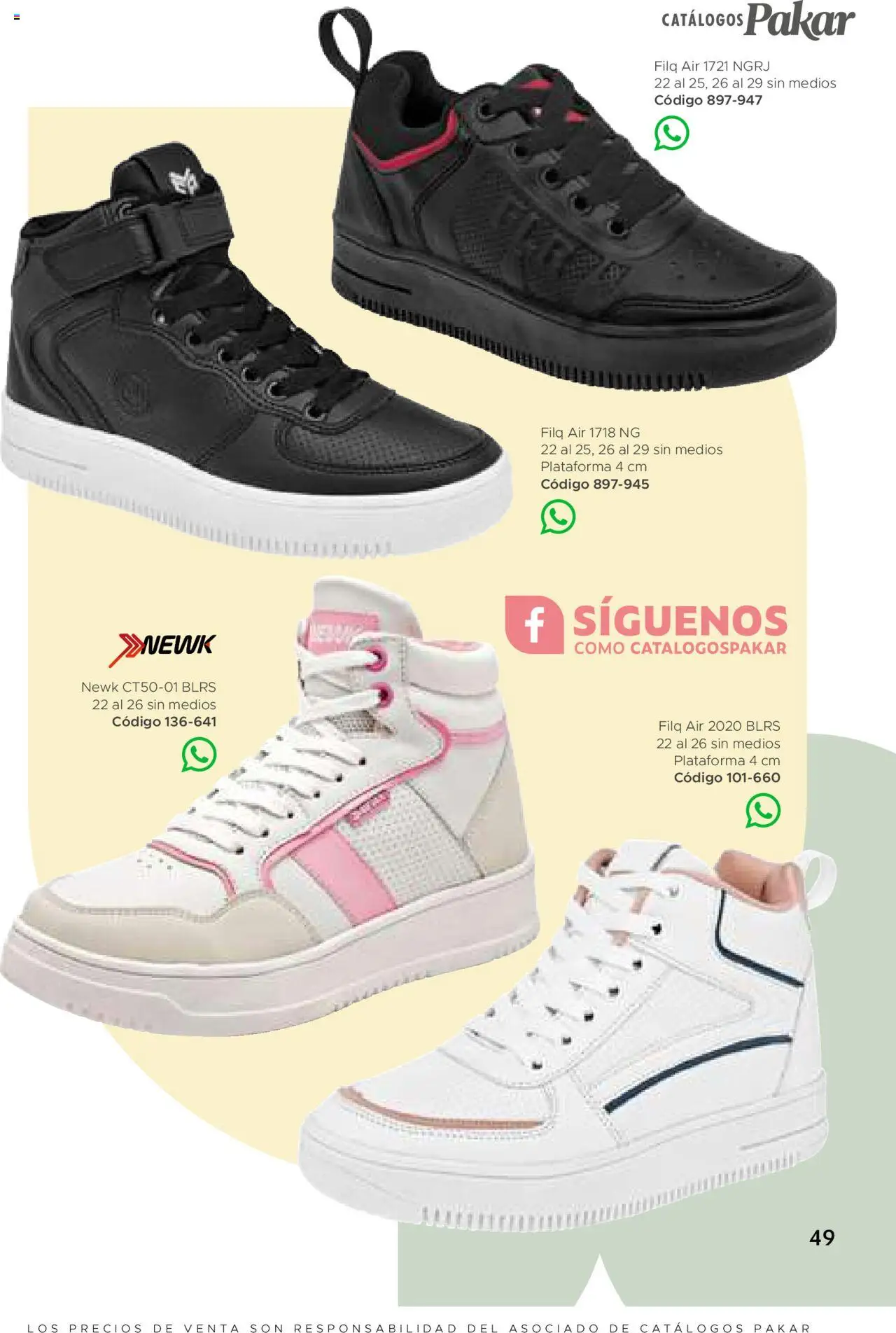 Nuevas ofertas de SC Pakar válidas en toda la República Mexicana desde el 24.07.2025. ¡Encuentra las mejores ofertas en SC Pakar - Catálogo Casual otoño / invierno! | Página: 49