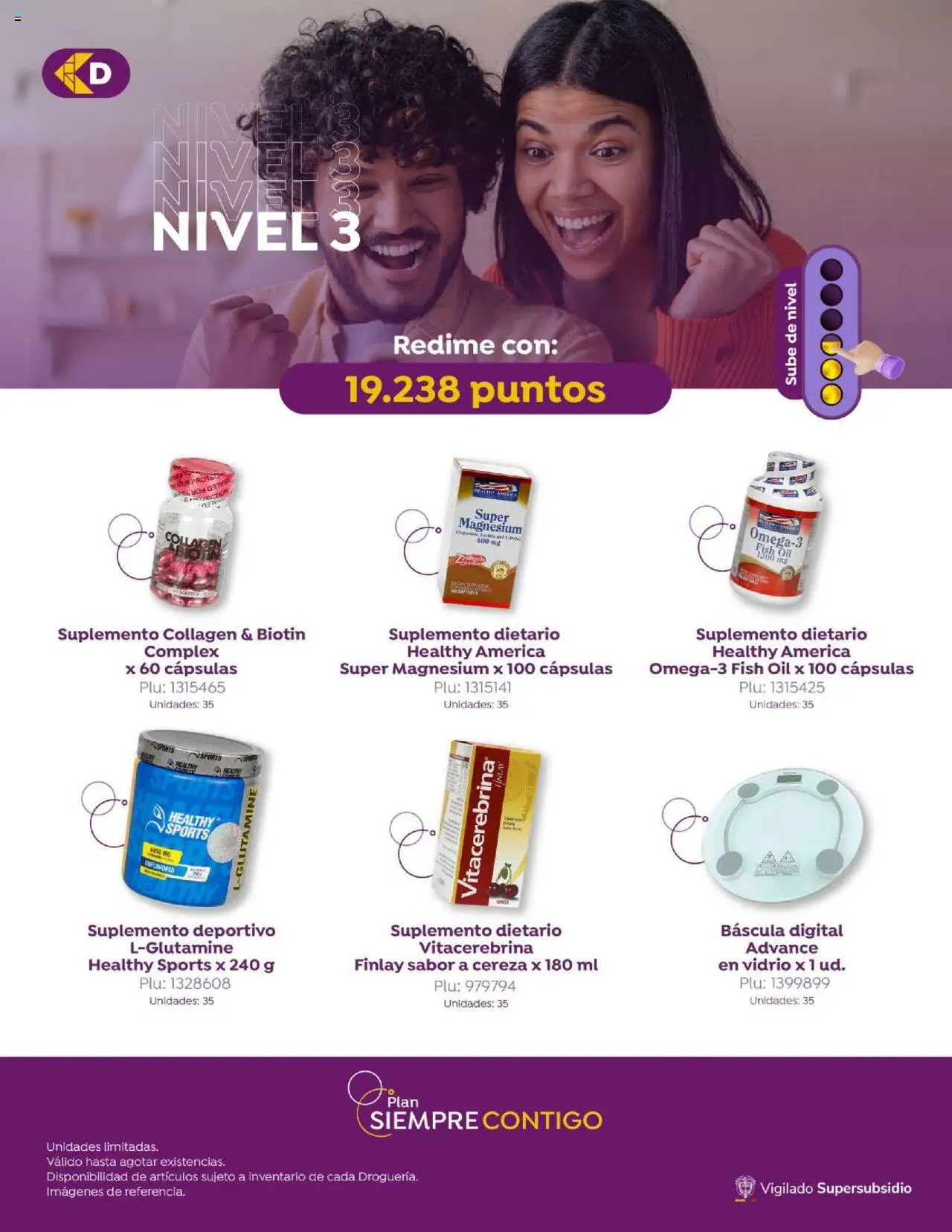 Colsubsidio revista - valida desde el 05.02.2025 | Página: 11 | Productos: Suplemento dietario