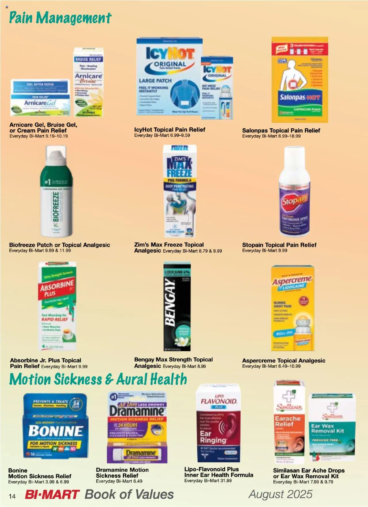 Bi-Mart August Health & Beauty Digest - valid from 01.08.2025 | Page: 14 | Products: Cream