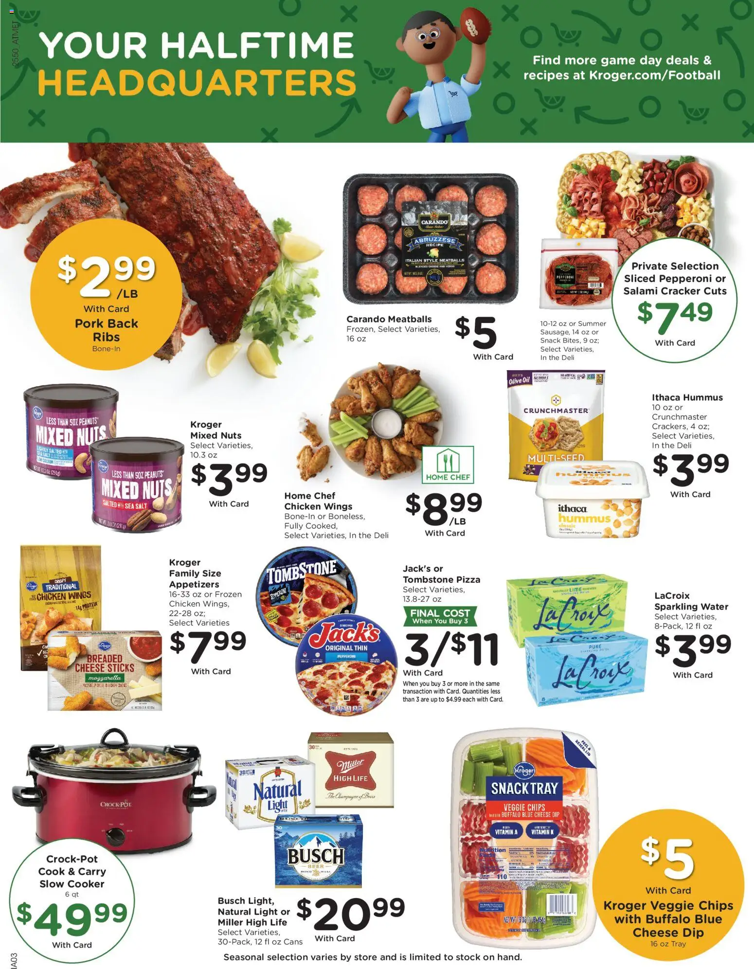 Kroger Weekly Ad - valid from 14.01.2026 | Page: 6 | Products: Vitamin, Salami, Pork, Chips