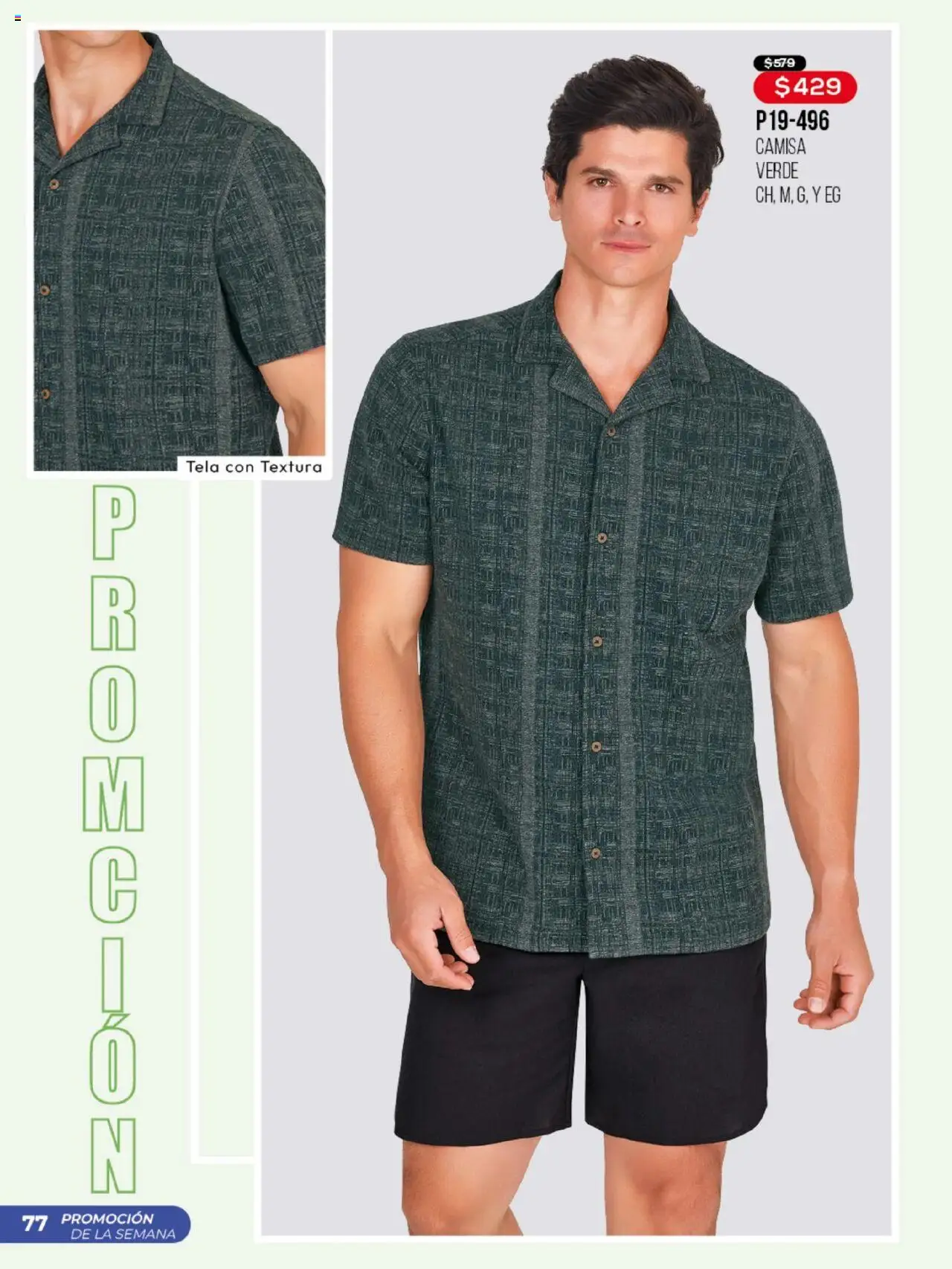 Nuevas ofertas de Cklass válidas en toda la República Mexicana desde el 14.08.2025. ¡Encuentra las mejores ofertas en Cklass - Catálogo Promo De La Semana! | Página: 78 | Productos: Camisa