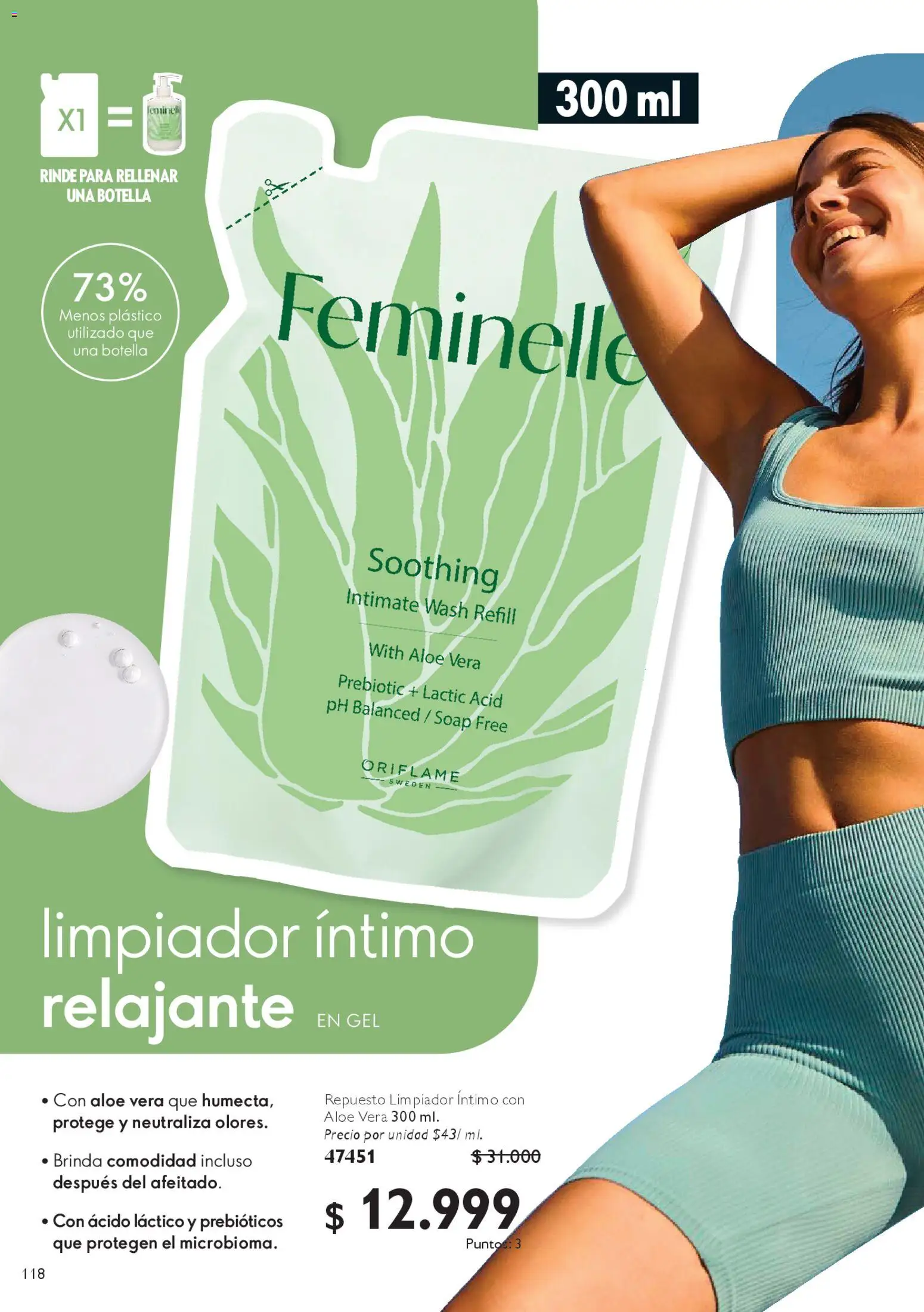 Oriflame revista - valida desde el 07.03.2026 | Página: 126 | Productos: Botella, Limpiador, Loción tonificante