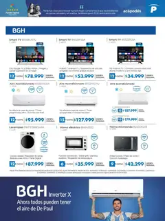 Vista previa Pardo catálogo válido desde el 06.01.2026 | Página: 13 | Productos: Asadera, Aire acondicionado, Lavarropas, Horno eléctrico