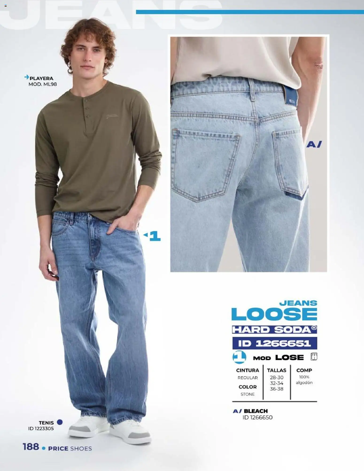 Nuevas ofertas de Price Shoes válidas en toda la República Mexicana desde el 05.02.2026. ¡Encuentra las mejores ofertas en Price Shoes catálogo Jeans! | Página: 188
