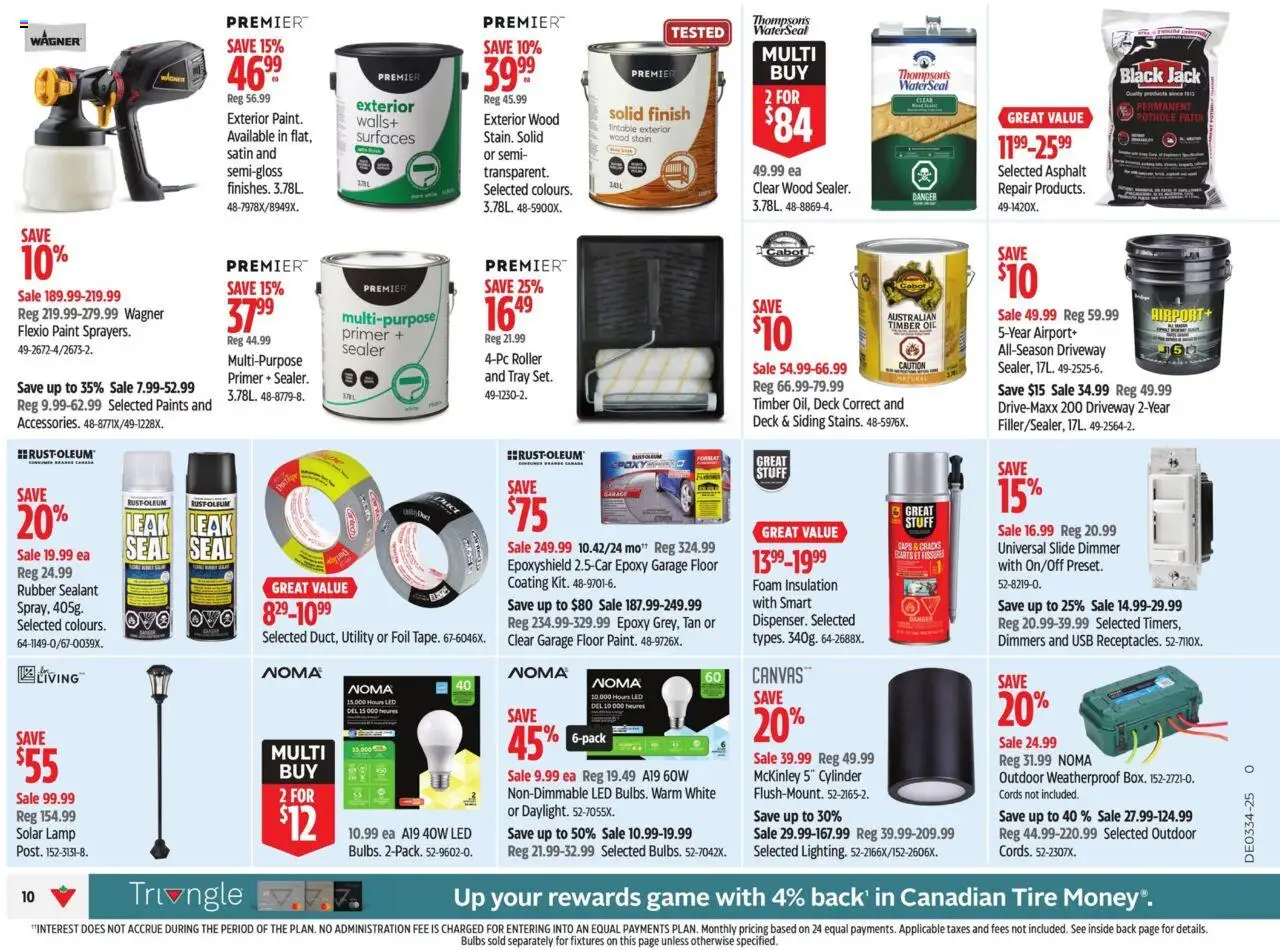 Canadian Tire flyer valid from 14.08.2025 | Page: 15 | Products: Game, Lamp, Oil