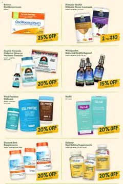 Preview of Sprouts weekly ads valid from 24.09.2025 | Page: 37 | Products: Vitamin, Magnesium, Ginger, Nail