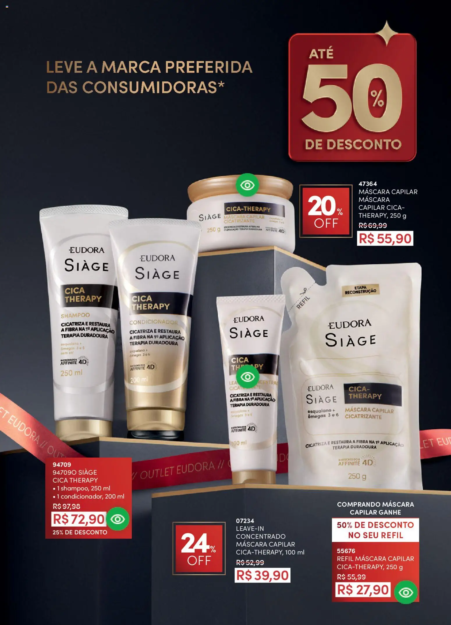 Eudora Folheto - válido de 17.12.2025 | Página: 5 | Produtos: Shampoo, Condicionador