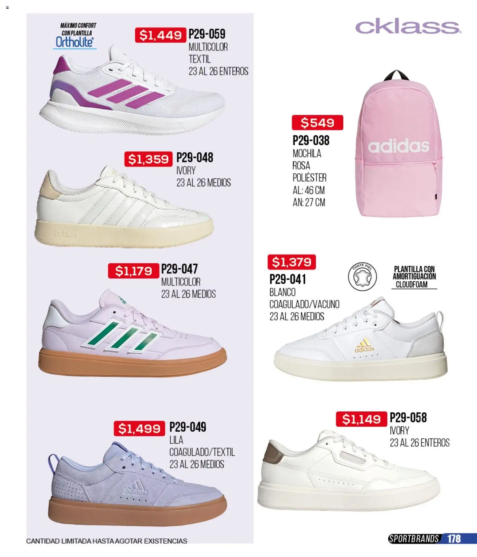 Nuevas ofertas de Cklass válidas en toda la República Mexicana desde el 12.01.2026. ¡Encuentra las mejores ofertas en Cklass catálogo Mega Ofertas Ropa! | Página: 342 | Productos: Mochila