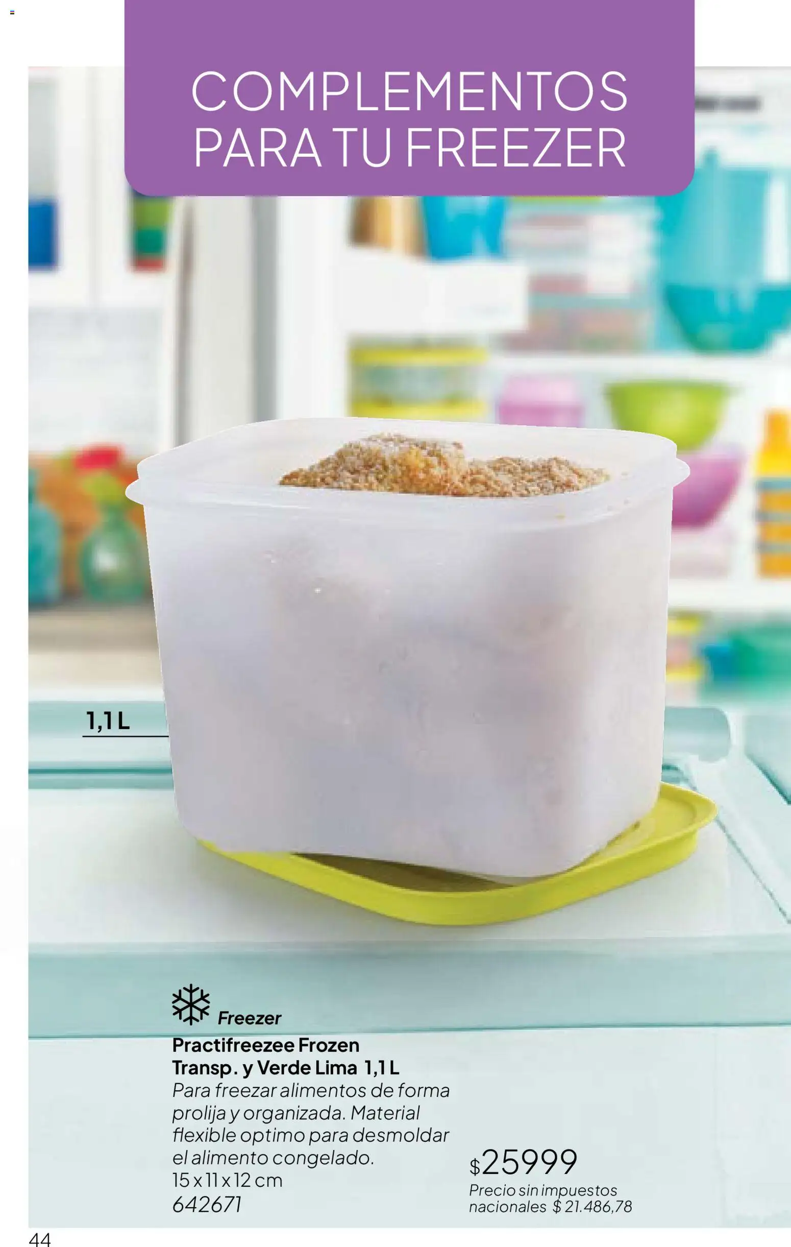 Tupperware Folleto de Campaña 2/2026 │ válido desde el 18.12.2025 | Página: 45 | Productos: Flexible, Lima, Freezer