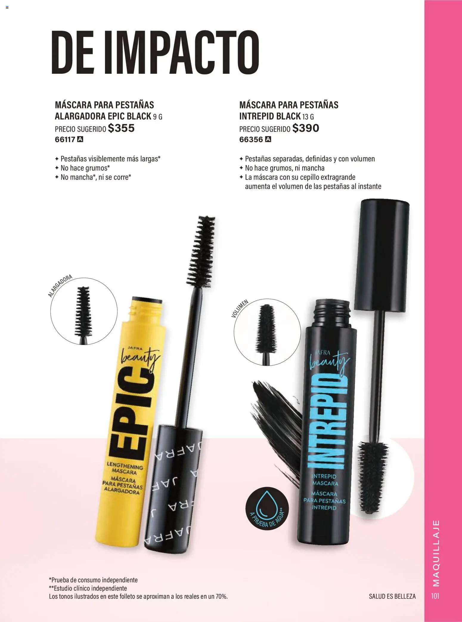 Nuevas ofertas de JAFRA válidas en toda la República Mexicana desde el 01.02.2026. ¡Encuentra las mejores ofertas en JAFRA catálogo Organizador de Ventas! | Página: 99 | Productos: Cepillo, Máscara, Maquillaje