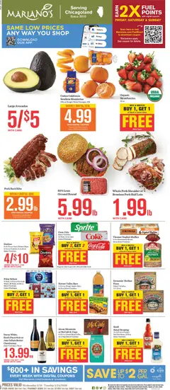 Preview of Mariano's weekly ads valid from 18.03.2026