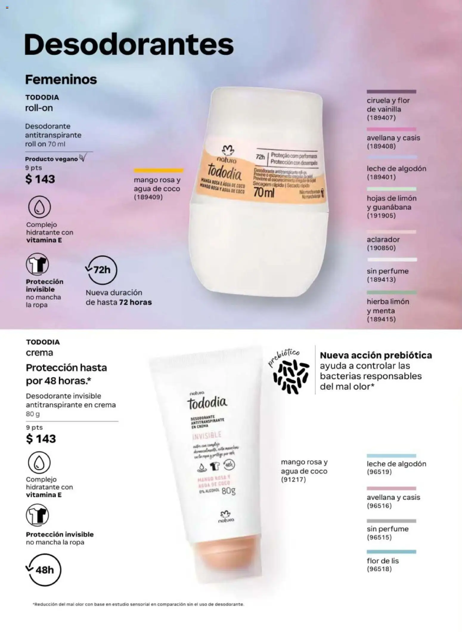 Nuevas ofertas de Natura válidas en toda la República Mexicana desde el 08.05.2026. ¡Encuentra las mejores ofertas en Natura campaña 8 2026! | Página: 148 | Productos: Crema, Agua, Limón, Ropa