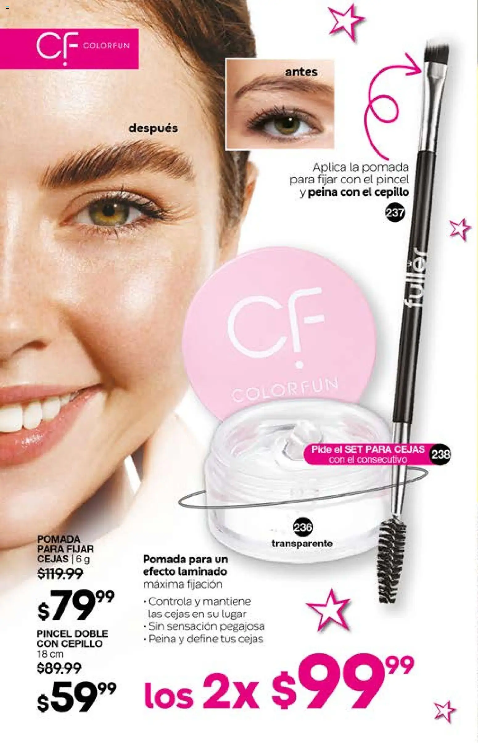 Nuevas ofertas de Fuller válidas en toda la República Mexicana desde el 29.04.2026. ¡Encuentra las mejores ofertas en Fuller campaña 2 2026! | Página: 66 | Productos: Pincel, Cepillo, Pomada