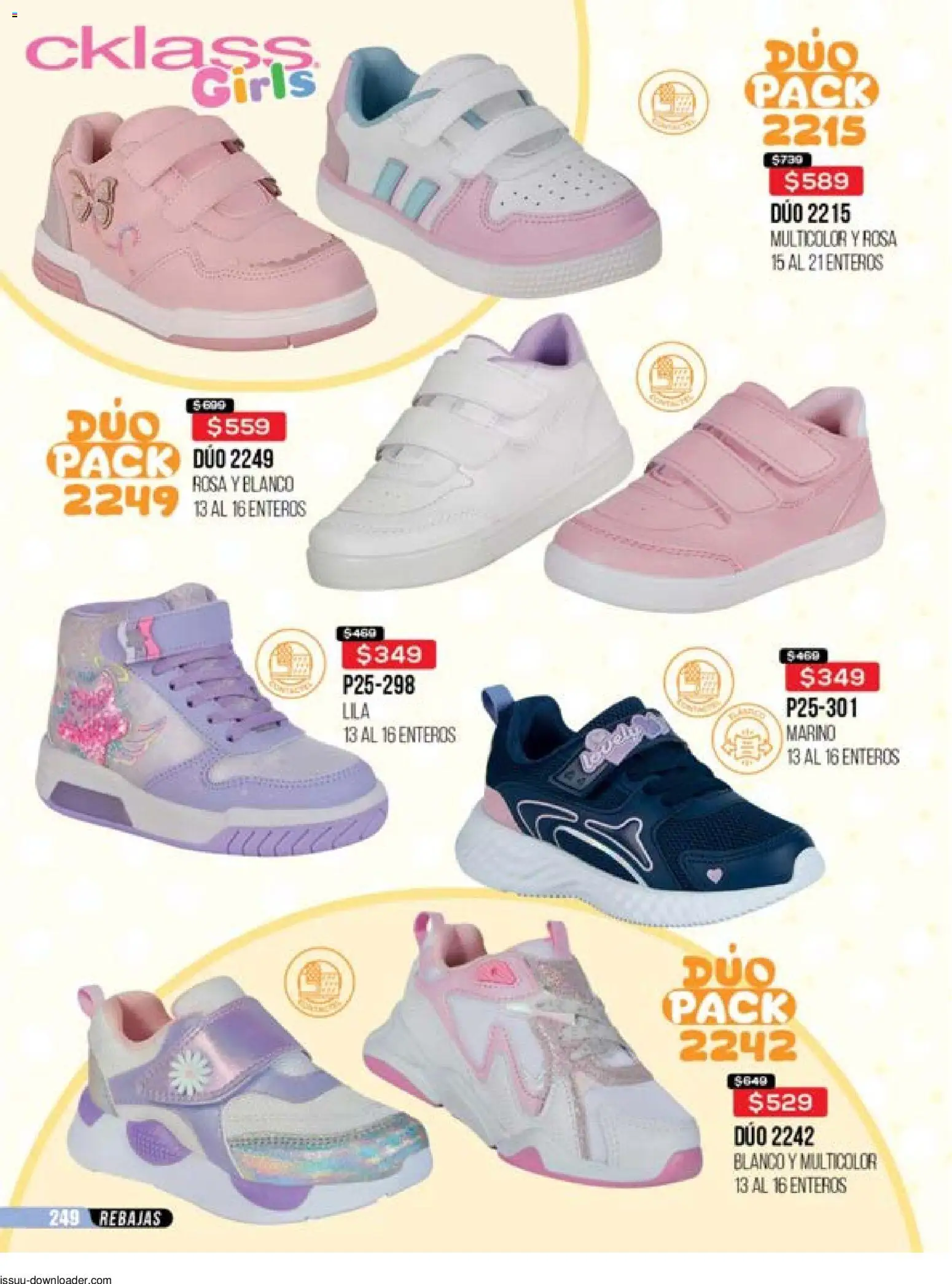 Nuevas ofertas de Cklass válidas en toda la República Mexicana desde el 31.10.2025. ¡Encuentra las mejores ofertas en Cklass catálogo Súper Rebajas Calzado! | Página: 250