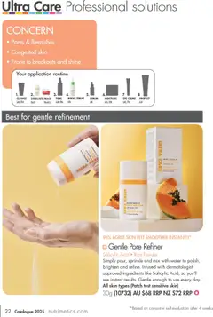 Preview of Nutrimetics Catalogue 2025 - valid from 01.01.2025 | Page: 22 | Products: Powder, Water, Sensitive skin
