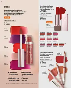 Natura catálogo válido desde el 27.06.2025 | Página: 60 | Productos: Agua, Uva, Vino, Labial