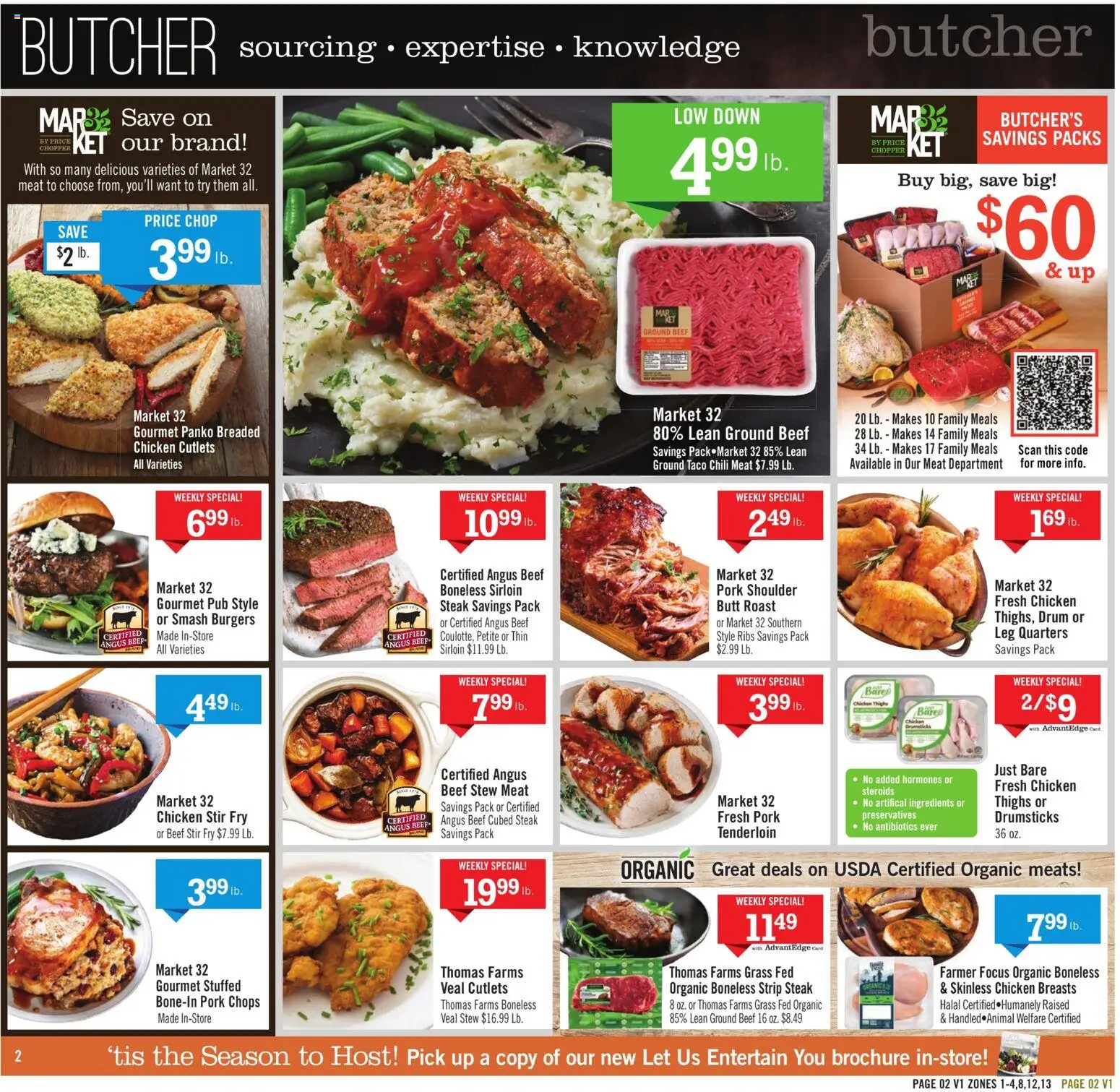 Price Chopper Weekly Ad - valid from 29.11.2025 | Page: 2 | Products: Pork, Beef
