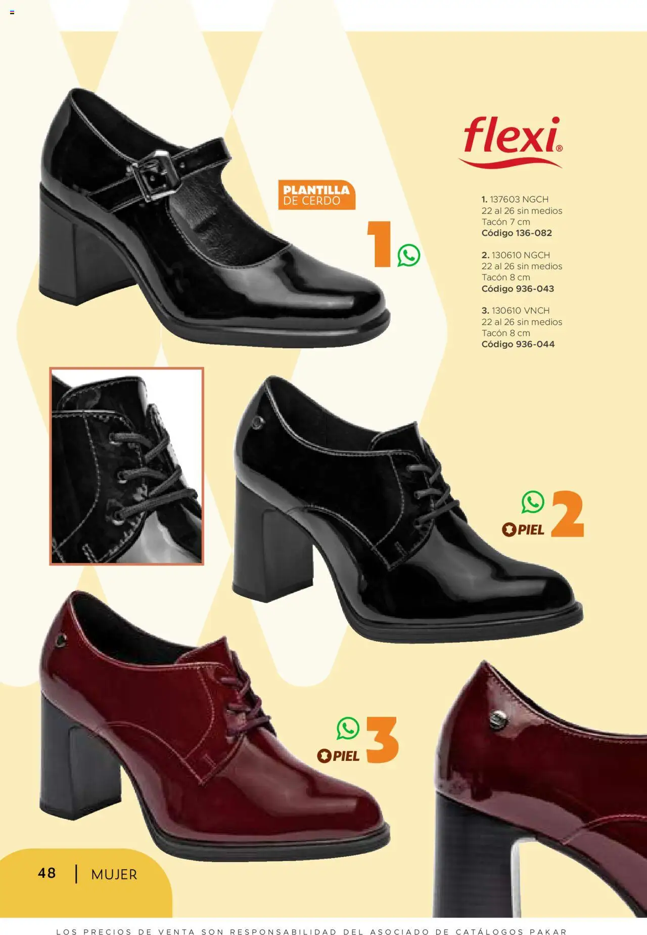 Nuevas ofertas de SC Pakar válidas en toda la República Mexicana desde el 24.07.2025. ¡Encuentra las mejores ofertas en SC Pakar Catálogo Mujer otoño / invierno! | Página: 48 | Productos: Cerdo