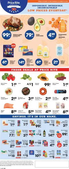 Preview of Price Rite weekly ads valid from 10.10.2025