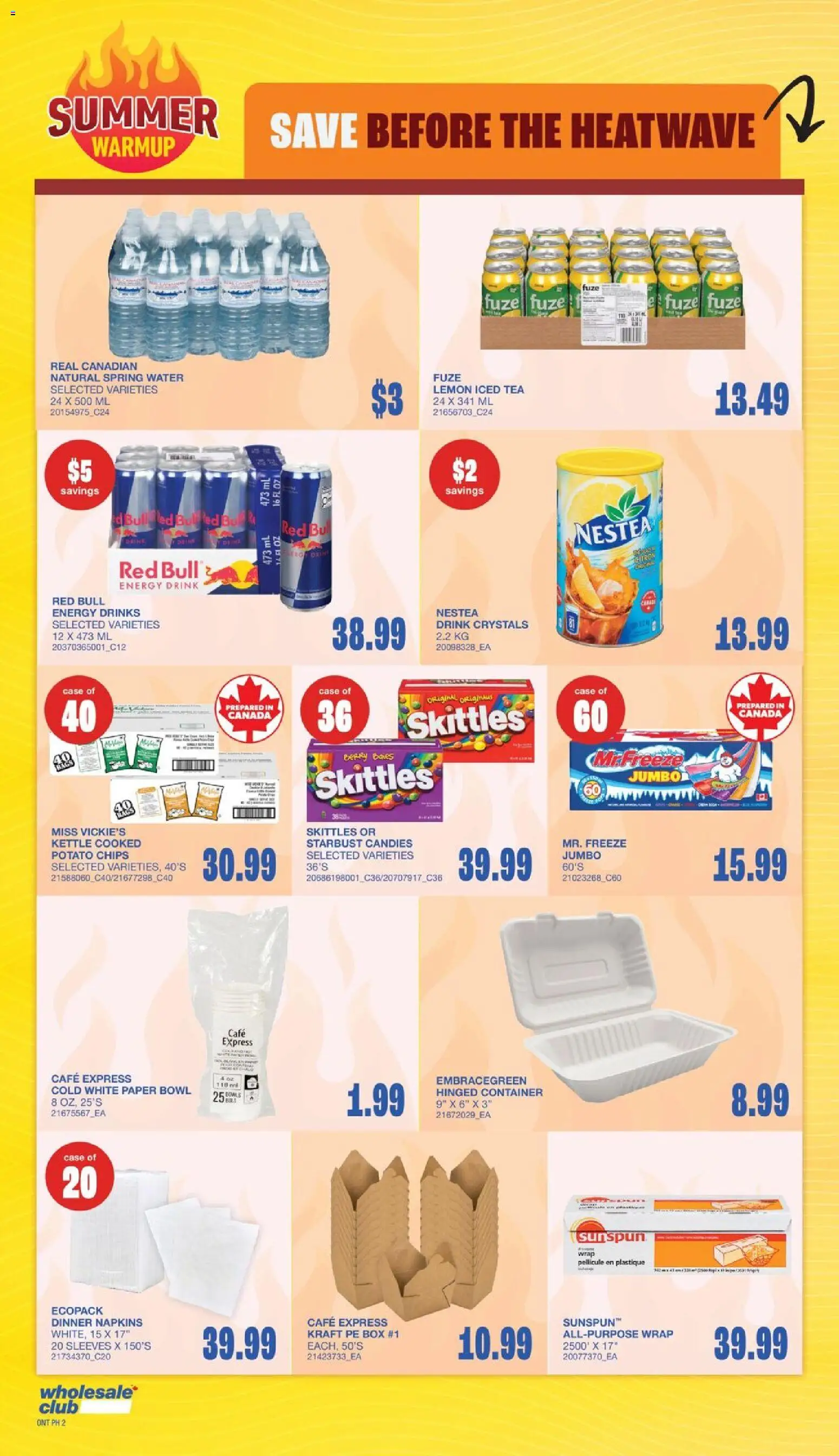 Wholesale Club flyer valid from 23.04.2026 | Page: 8 | Products: Candies, Chips, Kettle, Box