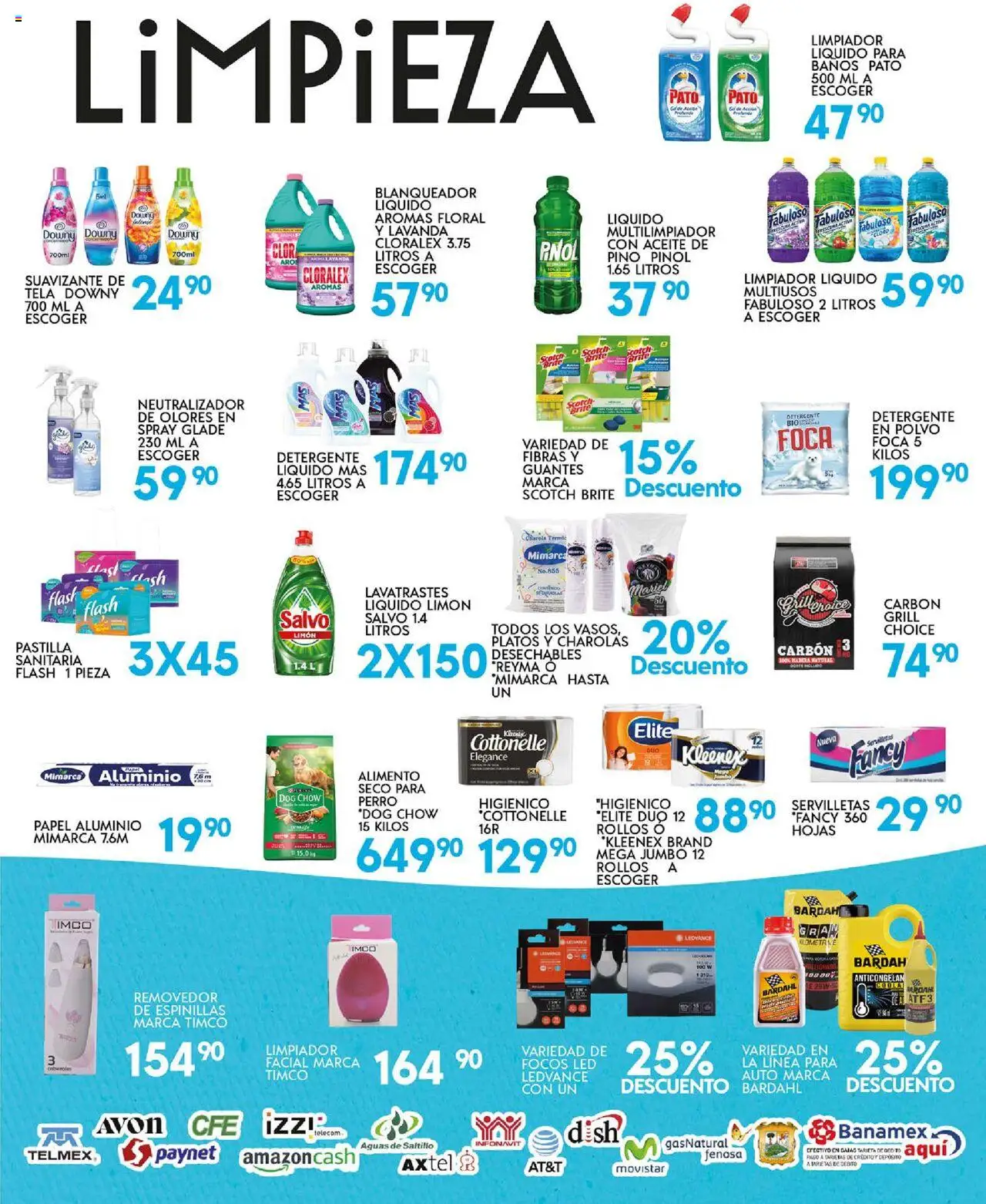 Nuevas ofertas de Alsuper válidas en toda la República Mexicana desde el 19.09.2025. ¡Encuentra las mejores ofertas en Alsuper - Folleto Saltillo! | Página: 5 | Productos: Guantes, Limpiador facial, Bowl, Polvo