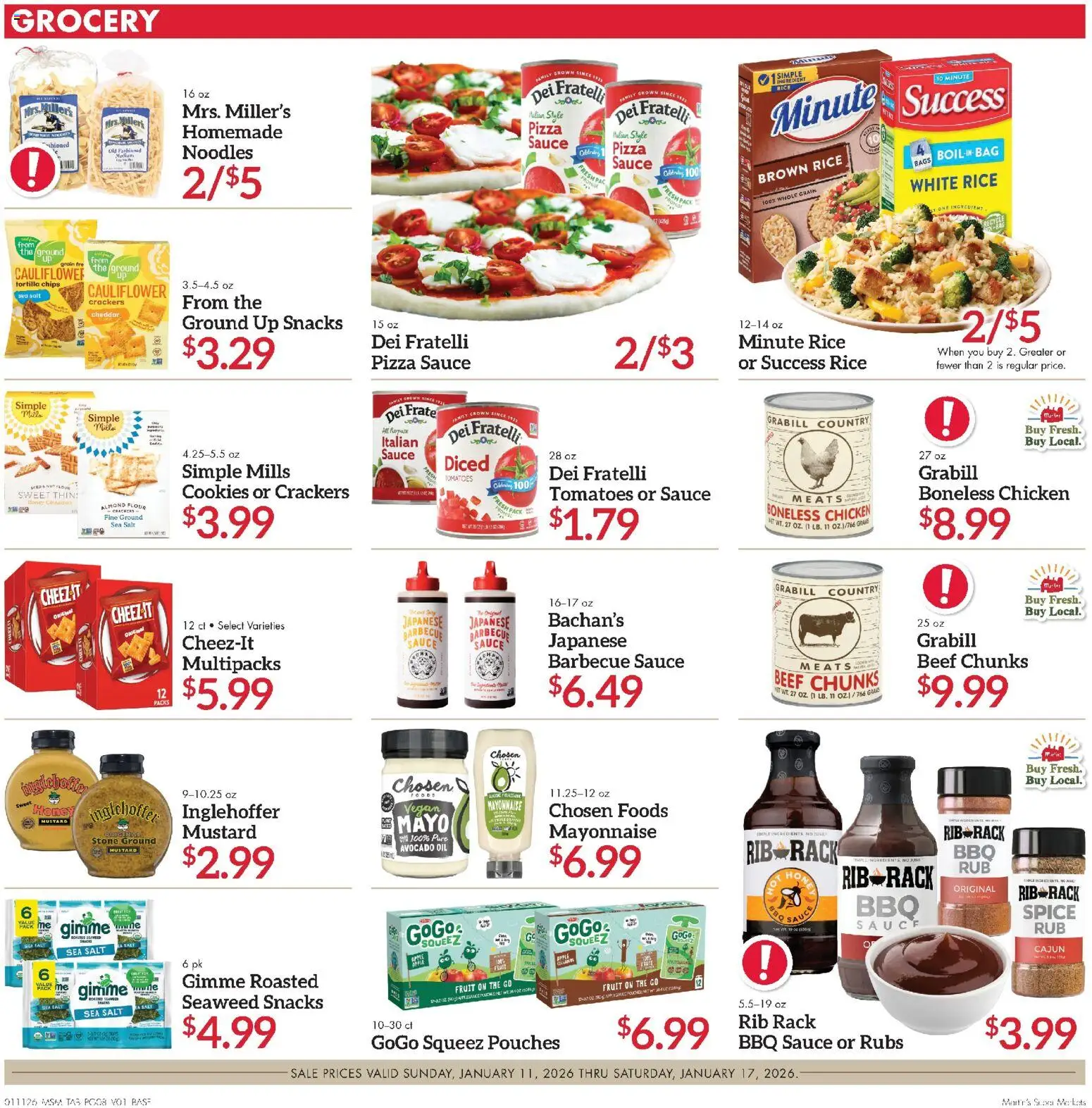 Martin’s - Next Ad - IN - valid from 11.01.2026 | Page: 8 | Products: Beef, Chips, Cauliflower, Bag