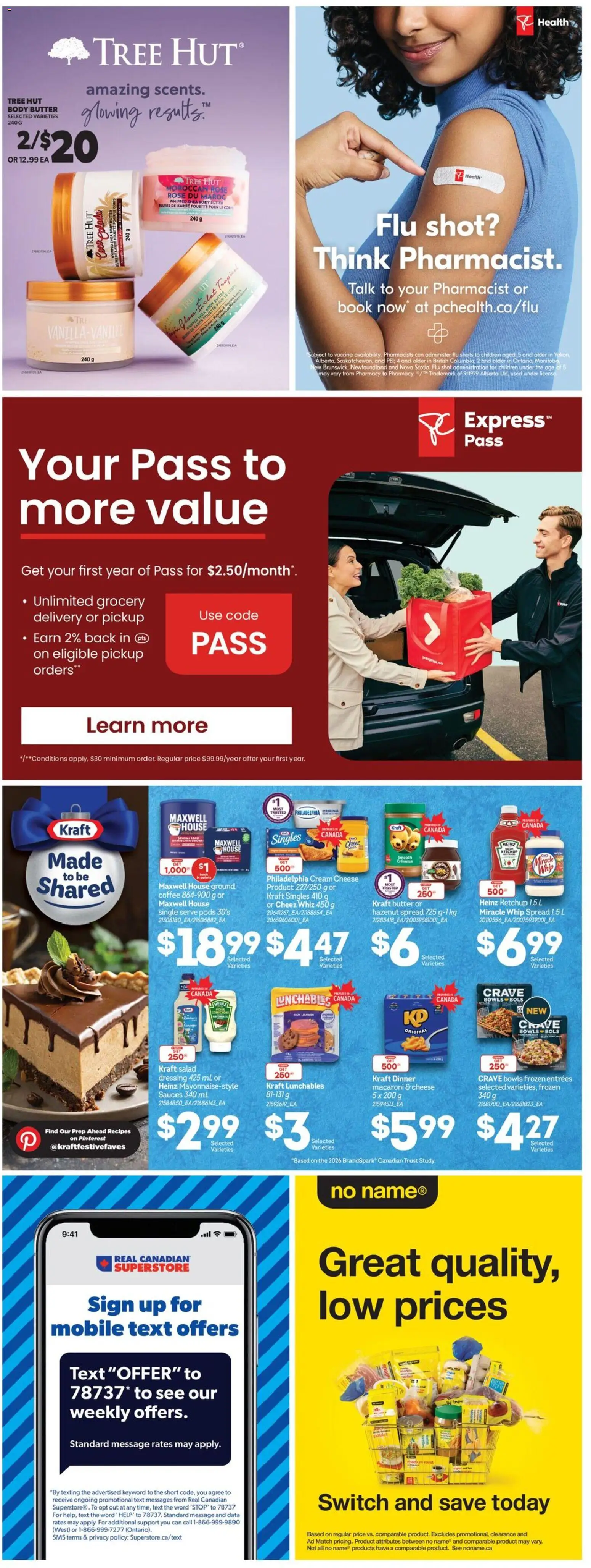 Real Canadian Superstore flyer valid from 25.12.2025 | Page: 19 | Products: Ketchup, Cream, Salad, Butter