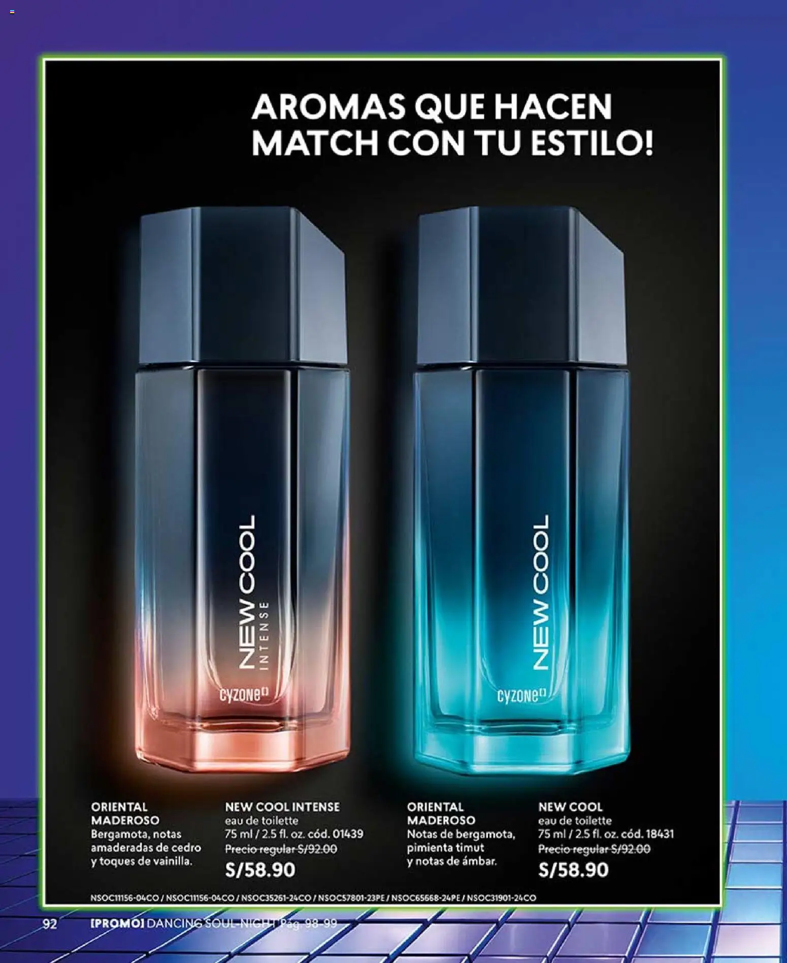 Catálogo CyZone válido desde 31.01.2026 | Página: 92 | Productos: EAU de Toilette