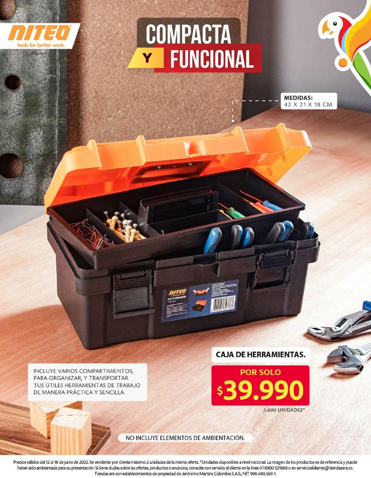 Ara revista - valida desde el 12.06.2025 | Página: 9 | Productos: Sobre, Caja