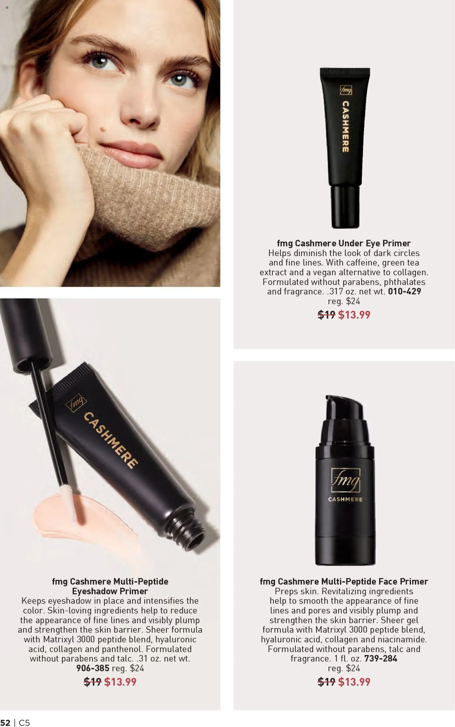Avon Brochure - valid from 25.02.2026 | Page: 52 | Products: Green Tea, Face Primer, Eyeshadow, Tea